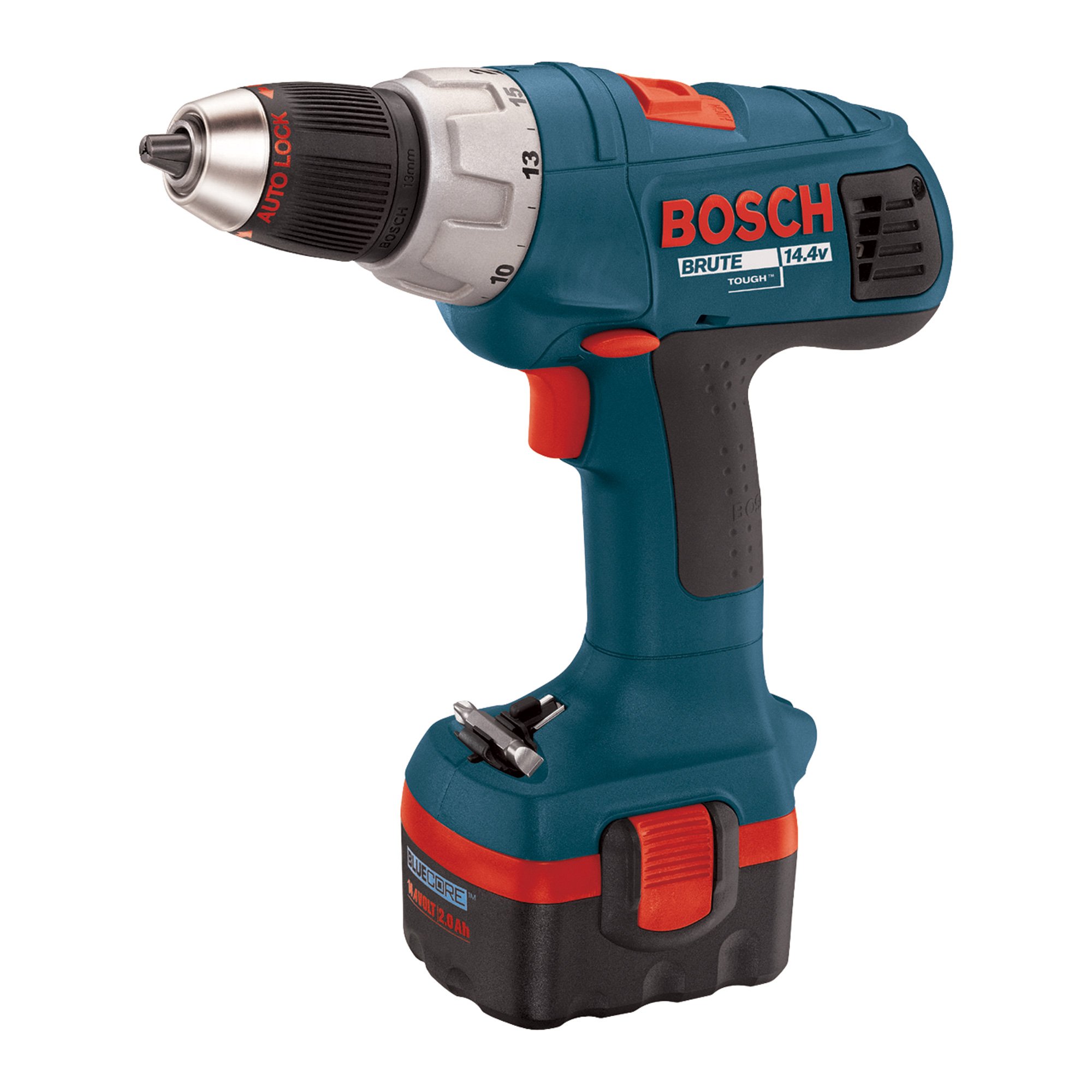 Bosch Brute Tough™ Cordless Drill/Driver — 14.4 Volt, 1/2in., Model# 33614-2G